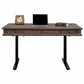 Martin Furniture Carson Sit/Stand Desk - Weathered Dove