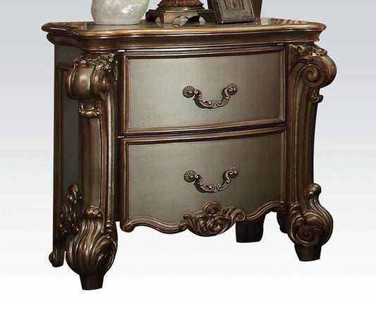 Mesita de noche Vendome - Oro 23003