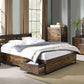 Juvanth Industrial Chic Bedroom - Rustic Oak & Black