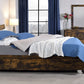 Juvanth Industrial Chic Bedroom - Rustic Oak & Black