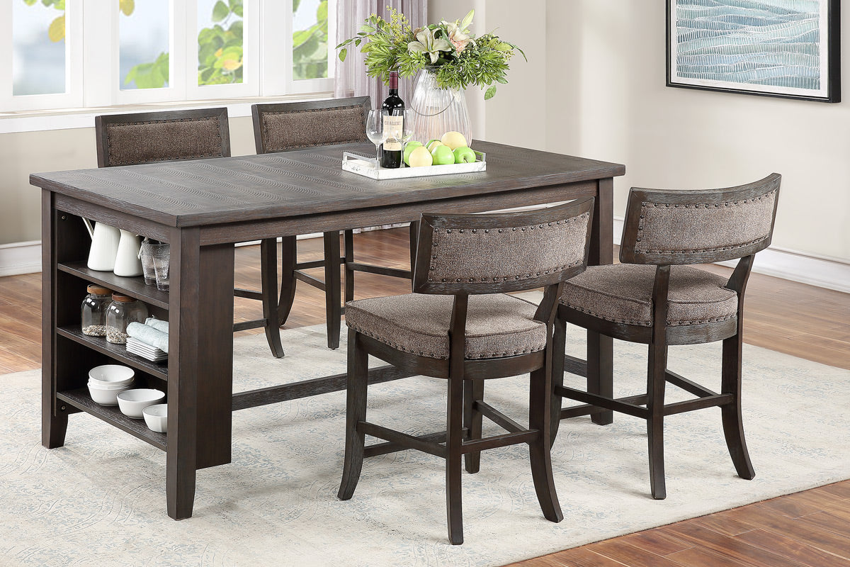 Talega 5 Pc Dining Collection - Solid Wood