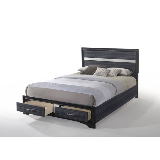 Naima Bedroom Collection - Storage FB (Black)
