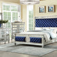 Varian Bedroom Collection by Acme Furniture - Mirrored/Silver Finish