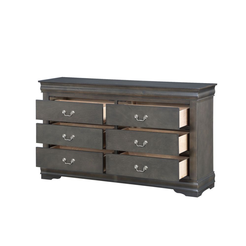 Louis Philippe Storage Bedroom Set by Acme - 5 Colors