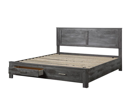 Vidalia Bedroom Collection - Rustic Grey Oak Finish