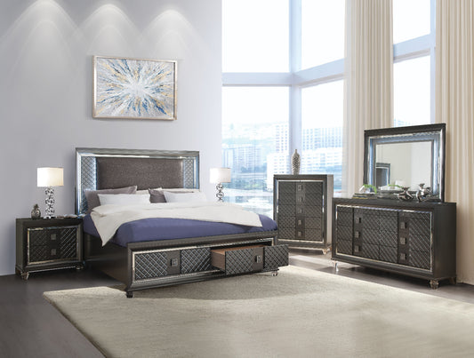 Sawyer Bedroom Collection by Acme Furniture - LED Headboard