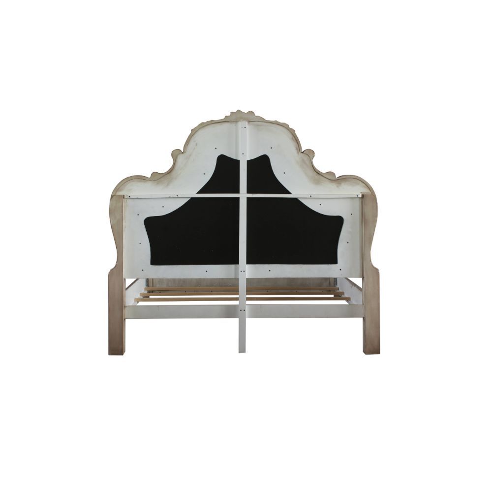 Dresden Vintage Bone Bedroom Collection - Padded Headboard