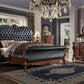 Dresden Cherry Oak 4 Pc Acme Bedroom Set - King Bed