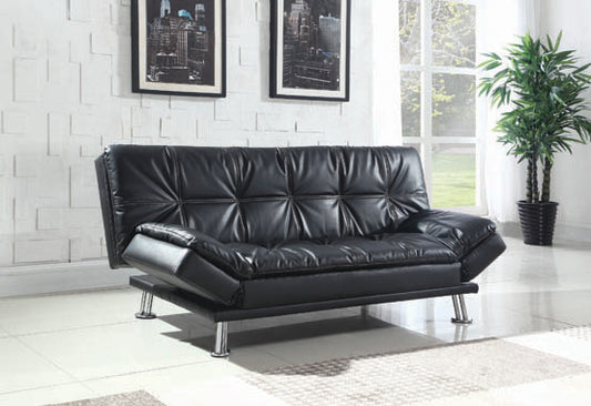 Dilleston Futon Sofa Bed - Black