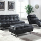 Dilleston Futon Sofa Bed - Black