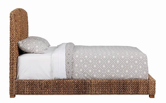 Coaster Furniture Laughton Bedroom Collection - Banana Leaf Woven Bed