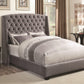 Pissarro Wingback Upholstered Bed by Coaster Furniture