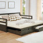 Sorrento 2-Drawer Twin Daybed w/Extension Trundle Grey