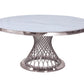 Colección de comedor Zales - Plata u oro