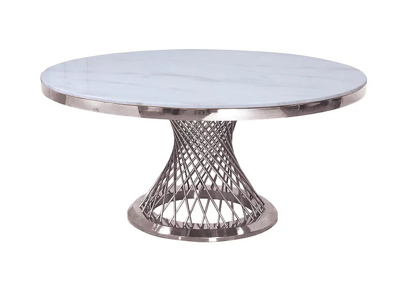 Colección de comedor Zales - Plata u oro