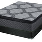 Jayden 15.5" Pillow Top Memory Foam Mattress Grey & Black