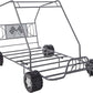 Cama Xander Twin Go Cart - Acabado en gris o rojo