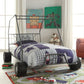 Cama Xander Twin Go Cart - Acabado en gris o rojo