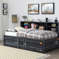 Cargo Storage Daybed w/Trundle - 2 Colors