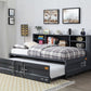 Cargo Storage Daybed w/Trundle - 2 Colors