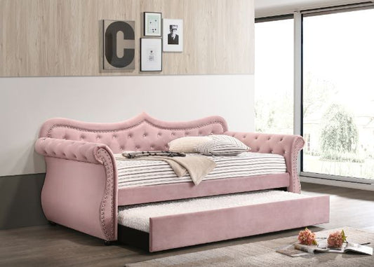 Adkins 39420 Button Tufted Daybed + Trundle