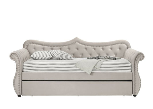 39430 Adkins Daybed - Beige Velvet
