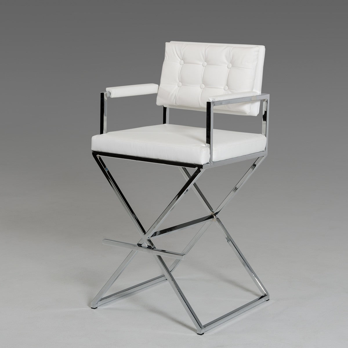 Modrest Coppola Modern Leatherette Bar Stool