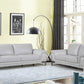 Colección de sofás de cuero italiano Global United 411 - 3 colores