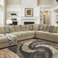 Comfort Industries Over Sized Memphis Sectional - 4 Color Choices