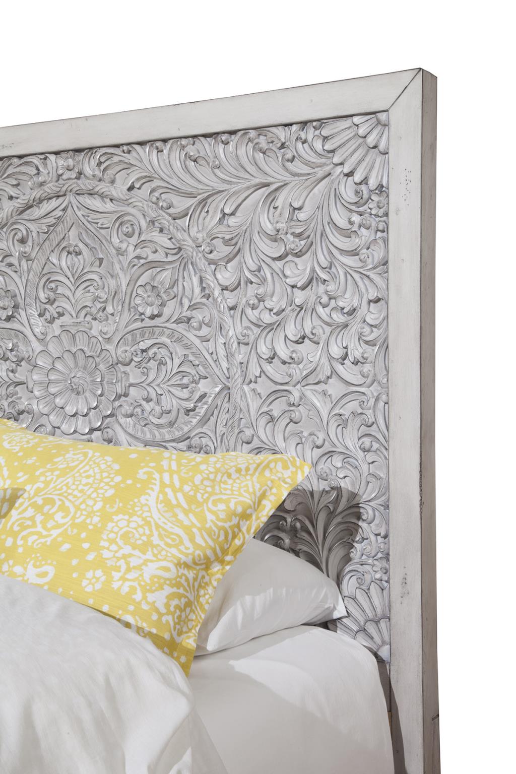 Aria Weathered Light Gray Bedroom Collection