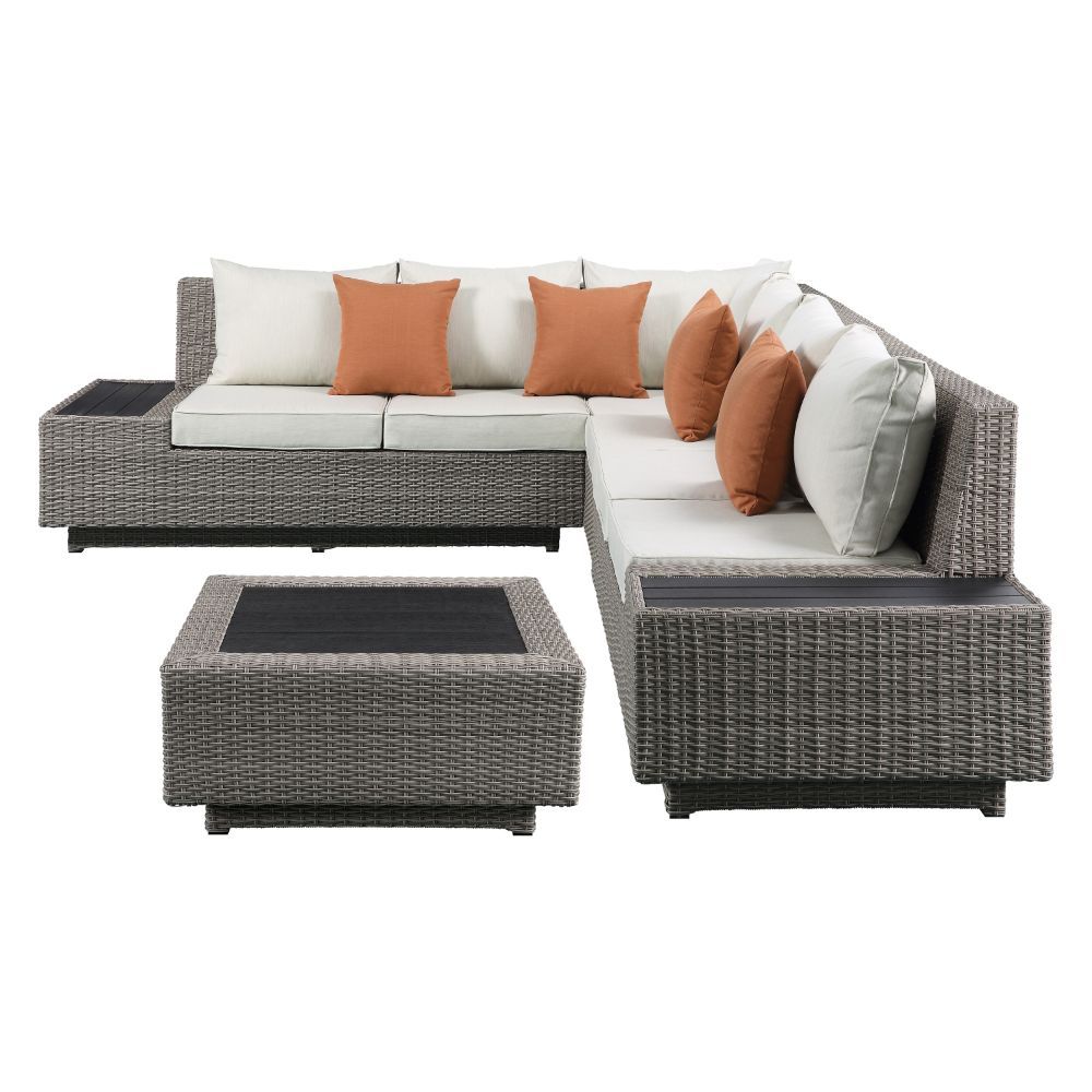 Acme Furniture Salena 45020 Outdoor Sectional & Cocktail Table