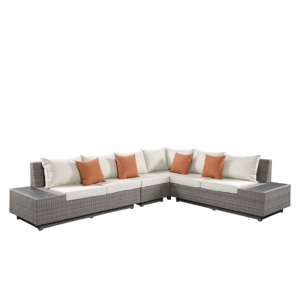 Acme Furniture Salena 45020 Outdoor Sectional & Cocktail Table