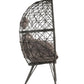 Aeven Patio Lounge Chair - Fabric & Wicker