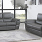 4572 Leather Match 3 Pc Sofa Collection - 3 Colors