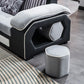 Artisan SEC8011BGY Axinar Sectional - Gray
