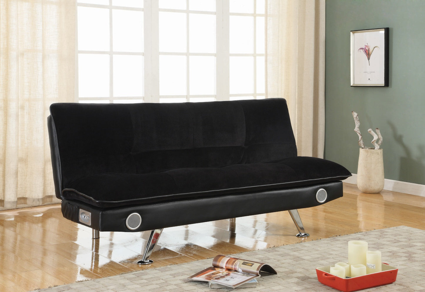 Odel Sofa Bed - Black