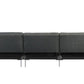 Duzzy Reversible & Adjustable Sectional Sofa - Dark Gray