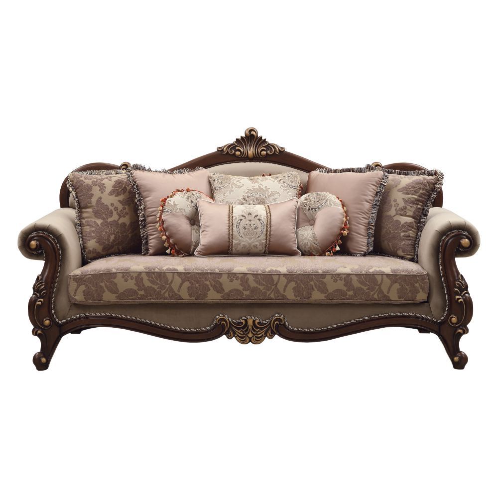 Mehadi Sofa Collection 50690 by Acme - Walnut Finish
