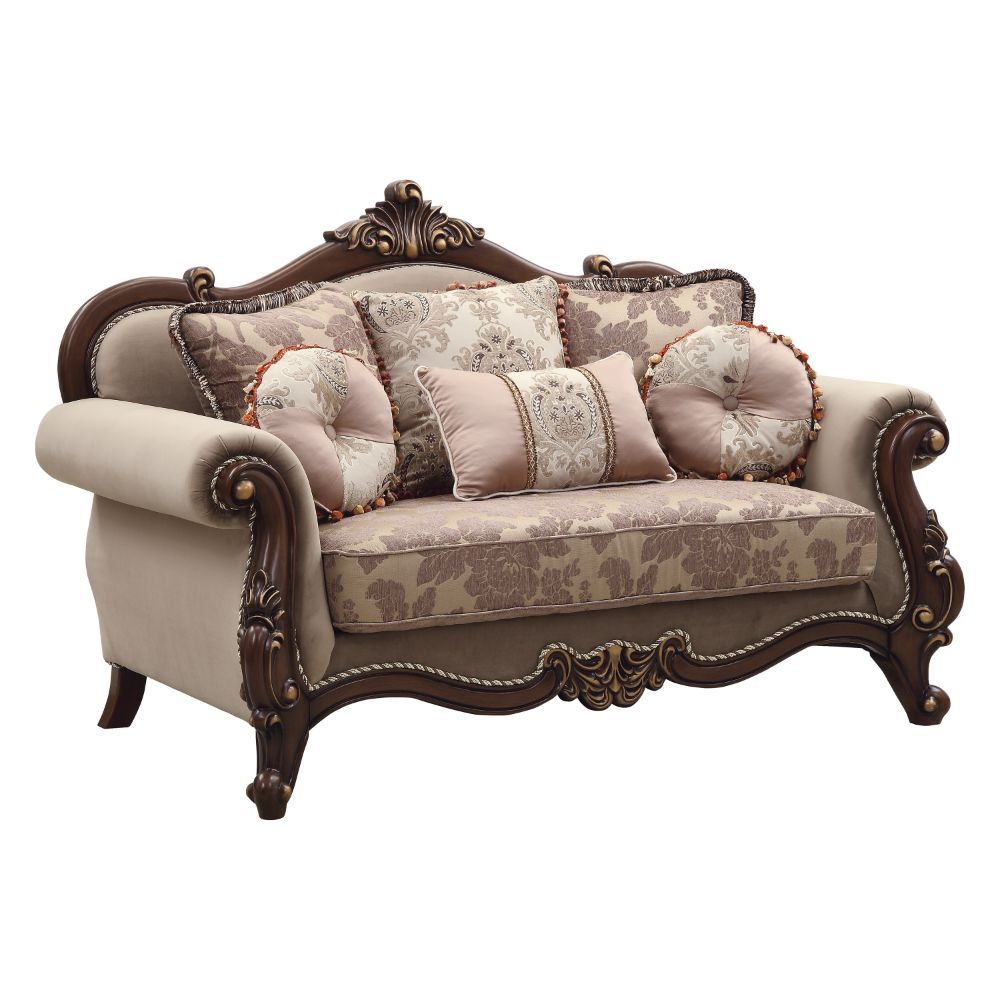 Mehadi Sofa Collection 50690 by Acme - Walnut Finish