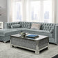 Bellaire Silver Velvet Sectional Collection 508280