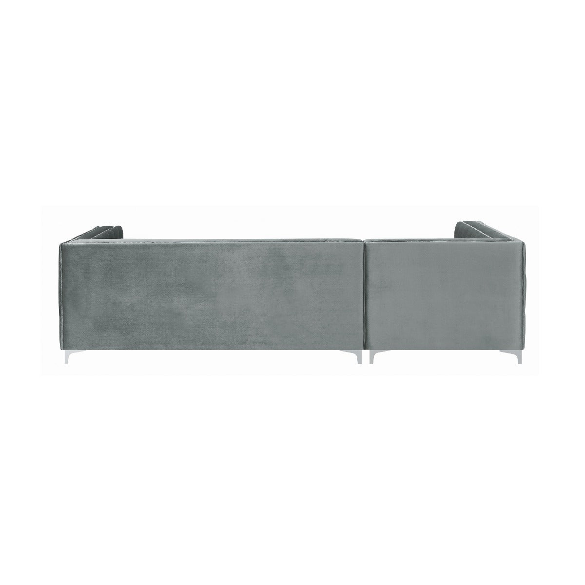 Bellaire Silver Velvet Sectional Collection 508280