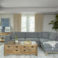 Persia Grey Woven Sectional by Coaster Furniture