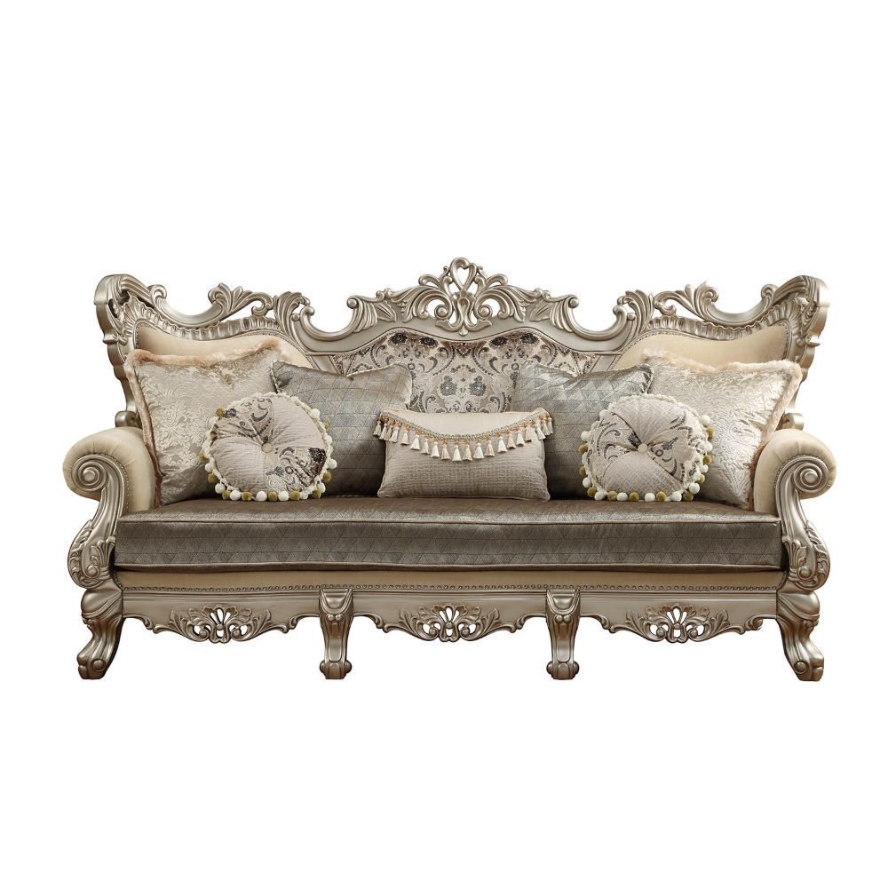 Acme Furniture Ranita Sofa Collection - Champagne Finish