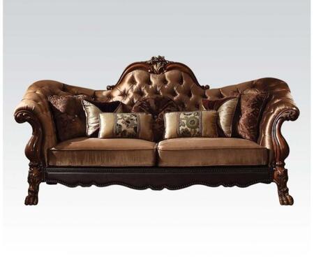 Dresden Sofa Collection 52095 ~ Cherry Oak Finish