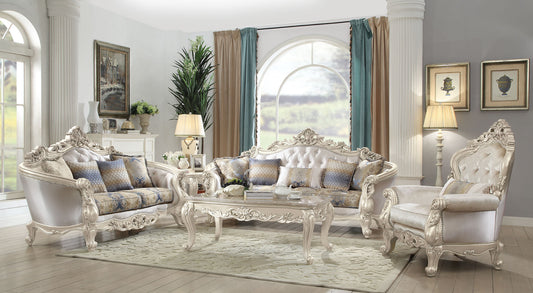 Gorsedd Sofa Collection - Antique White Finish