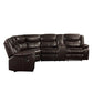 Tavin Motion Sectional 52545 - 3 Recliners - Brown or Gray