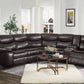 Tavin Motion Sectional 52545 - 3 Recliners - Brown or Gray