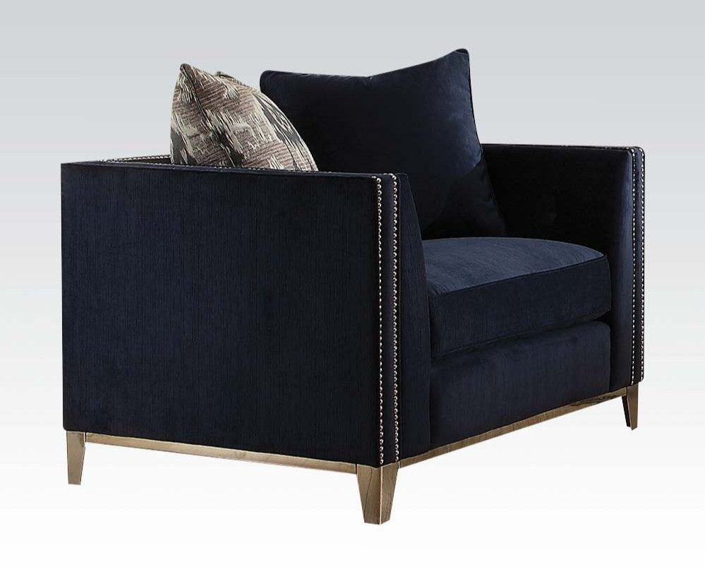Acme Furniture Phaedra Blue Chair