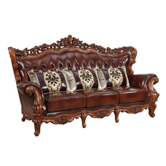 Eustoma Sofa Collection by Acme 53065 - Top Grain Leather