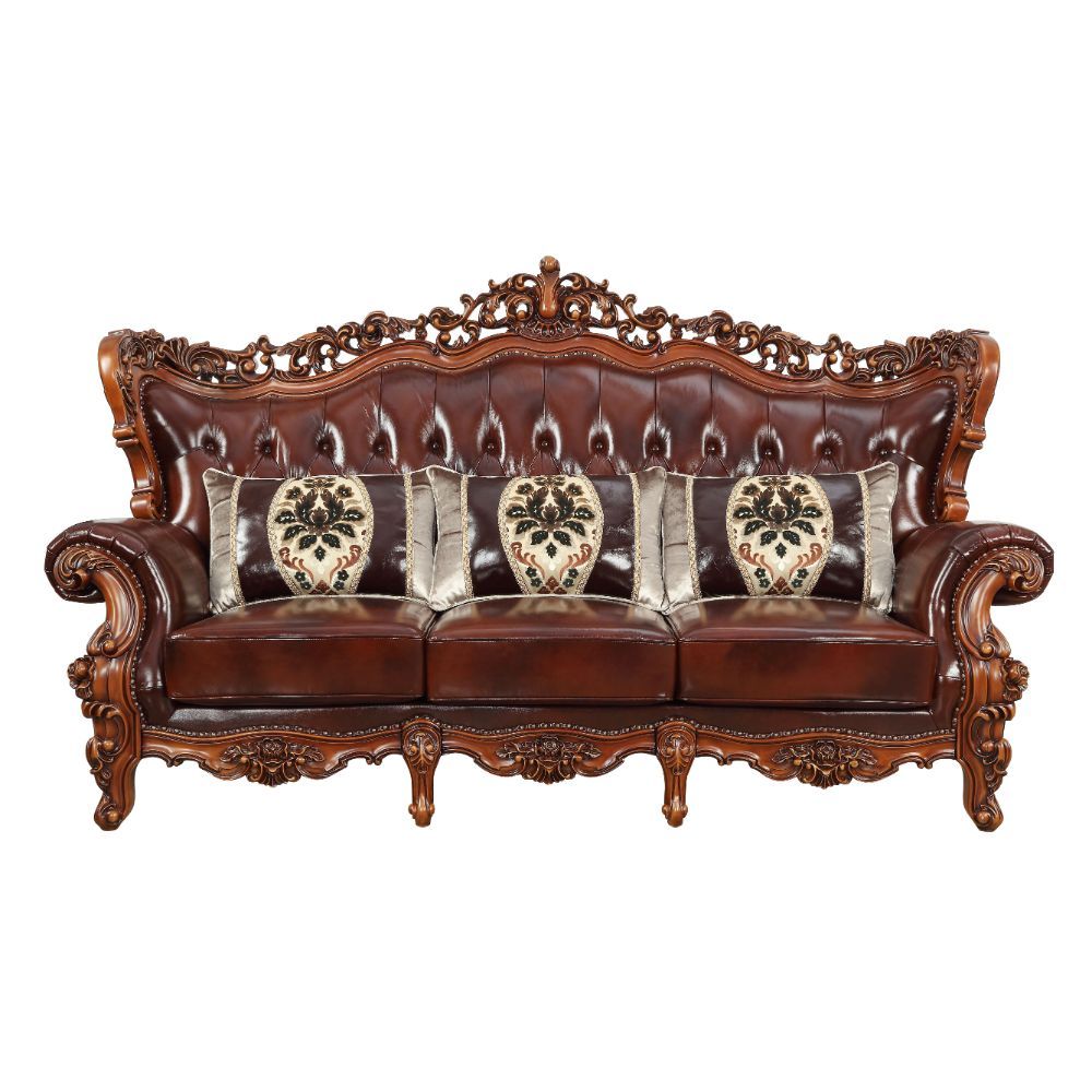 Eustoma Sofa Collection by Acme 53065 - Top Grain Leather